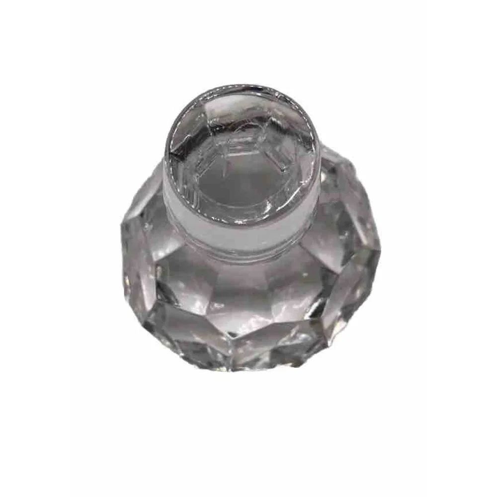Old‎ Money Grandma Chic Yugoslavia Full Lead Crystal Decanter w/Faceted Stopper